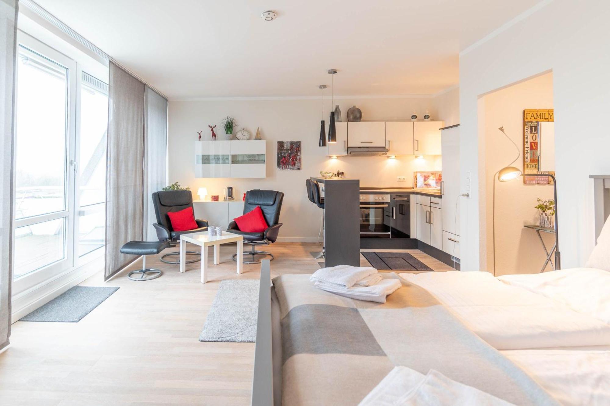 Ferienwohnung Seeschwalbe 쇼크씨 외부 사진
